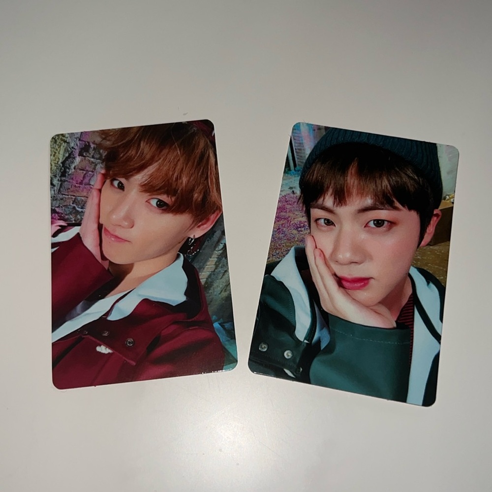 BTS photocards